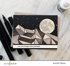 Altenew Stamp & Die Bundle To the Moon Stamp & Die Bundle