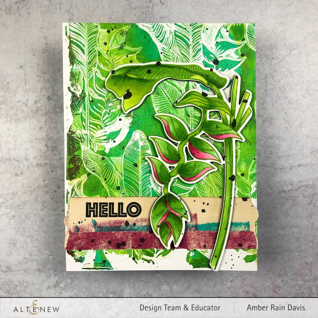 Altenew Stamp & Die Bundle Tropical Jungle Stamp & Die Bundle