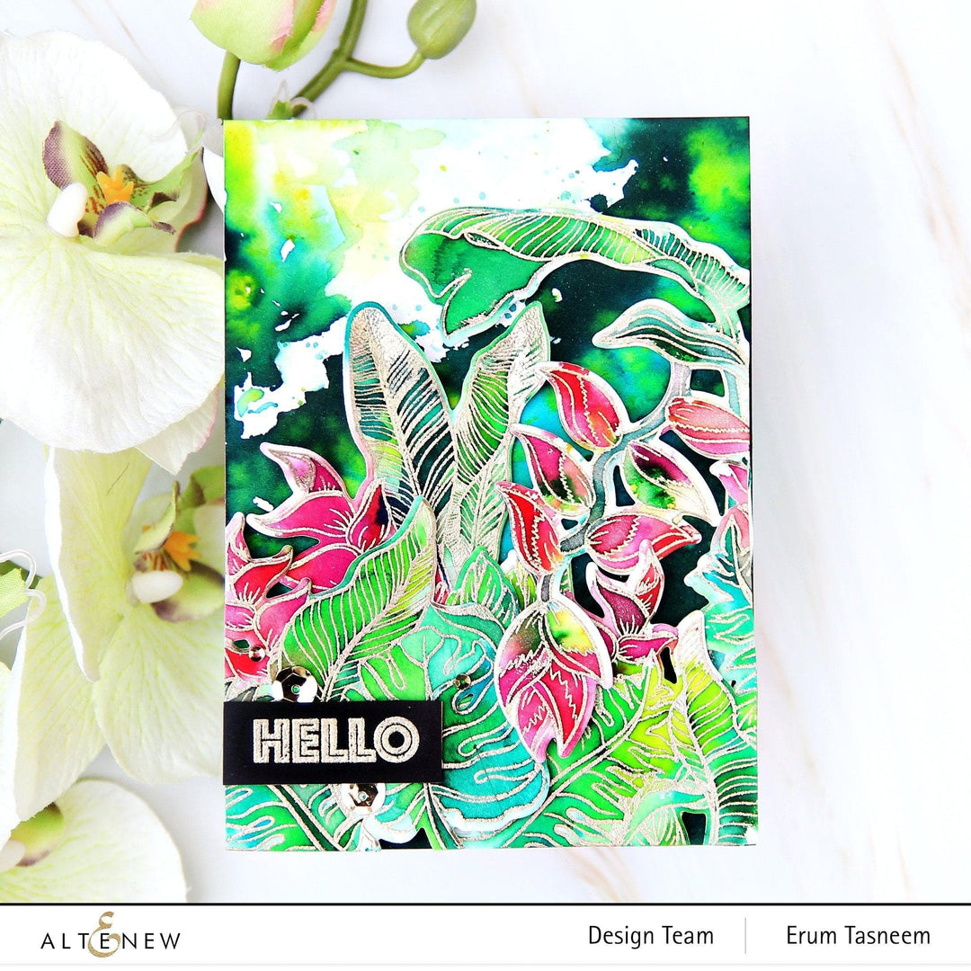 Altenew Stamp & Die Bundle Tropical Jungle Stamp & Die Bundle