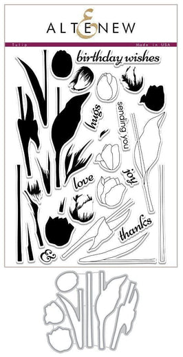 Altenew Stamp & Die Bundle Tulip Stamp & Die Bundle