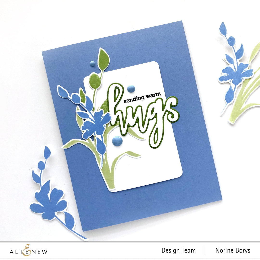 Altenew Stamp & Die Bundle Vase Fillers Stamp & Die Bundle