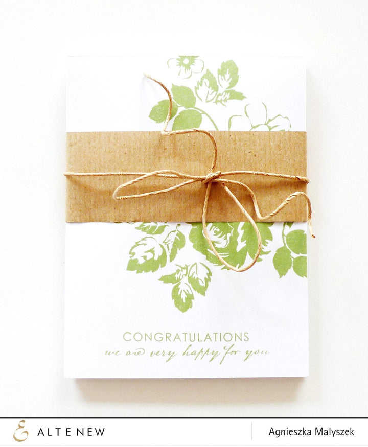Altenew Stamp & Die Bundle Vintage Flowers Stamp & Die Bundle