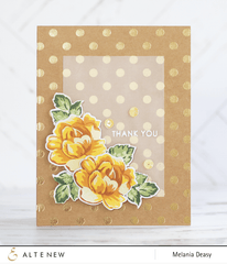 Altenew Stamp & Die Bundle Vintage Flowers Stamp & Die Bundle