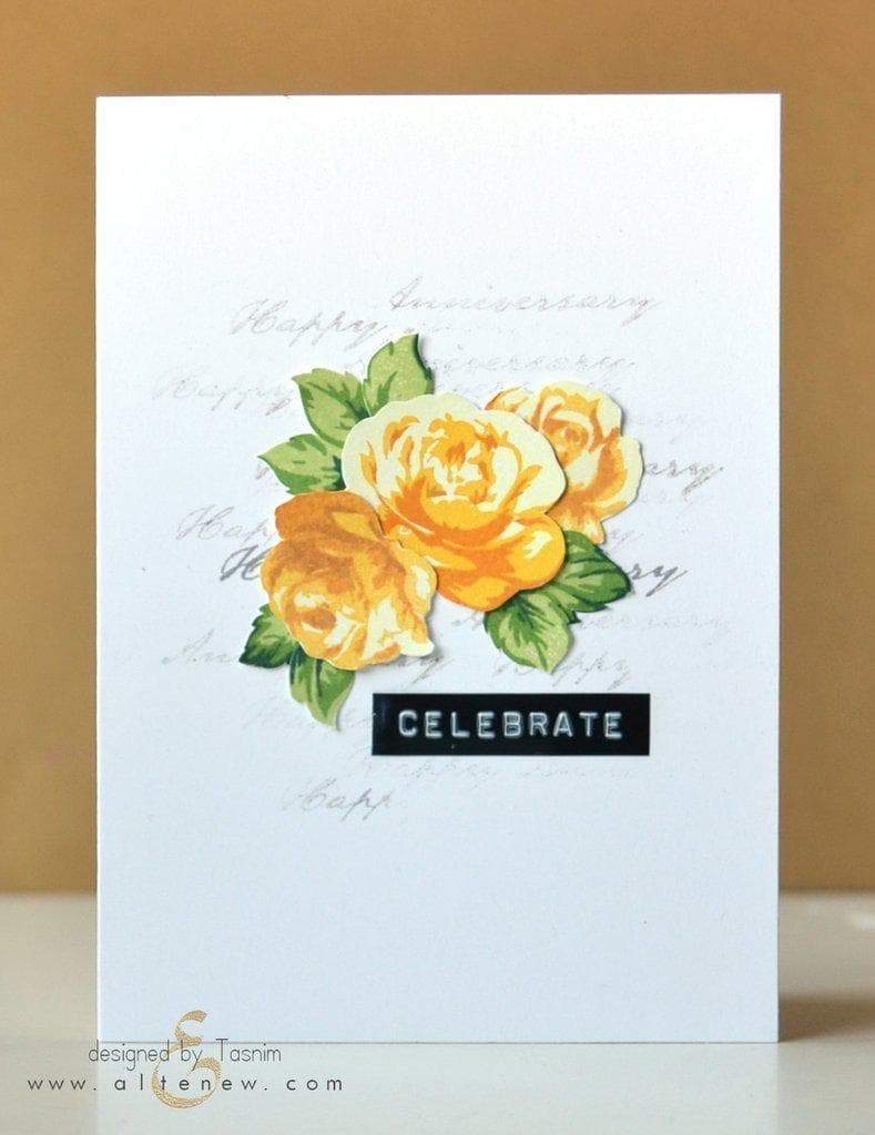Altenew Stamp & Die Bundle Vintage Roses Stamp & Die Bundle