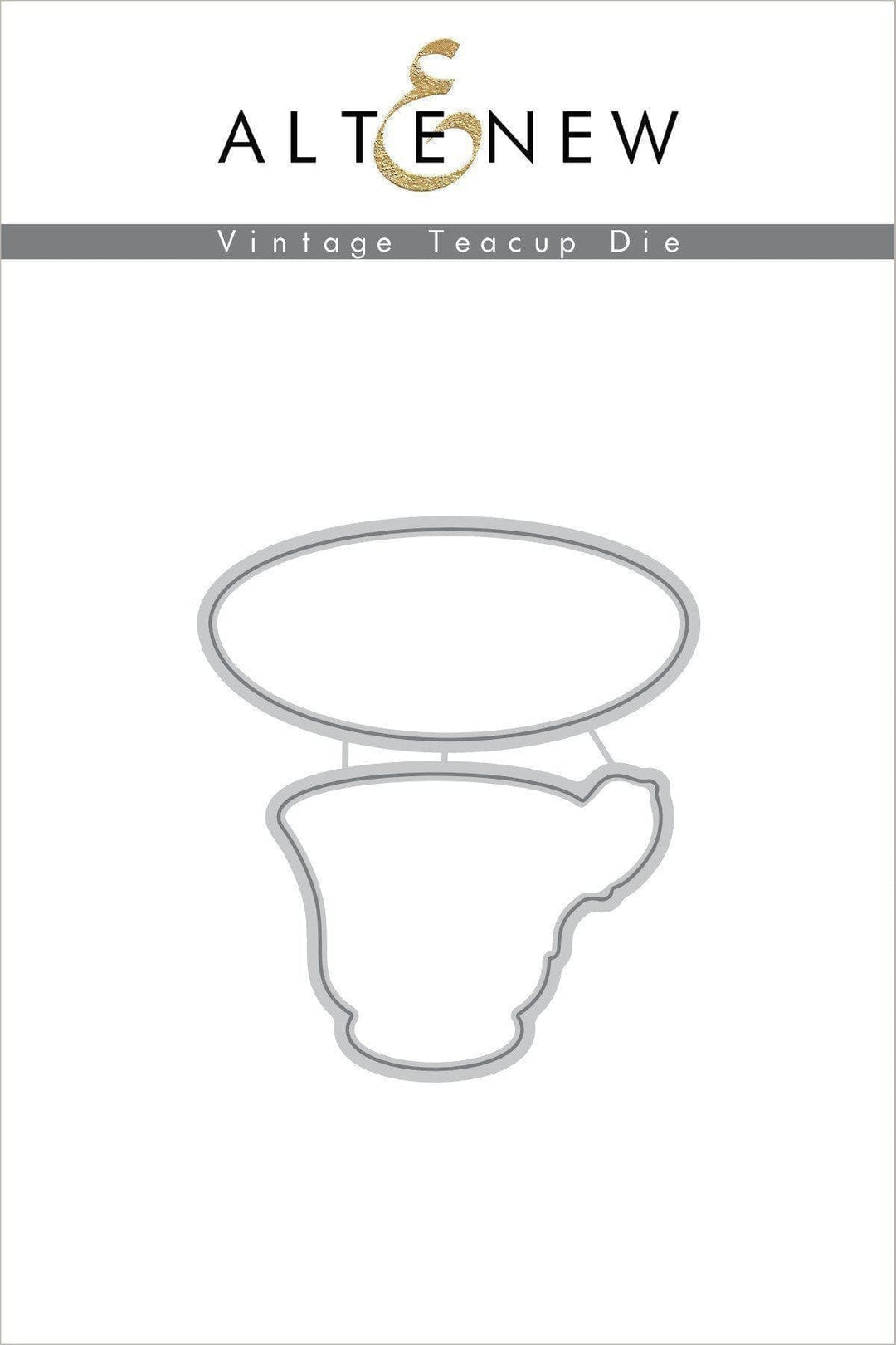 Altenew Stamp & Die Bundle Vintage Teacup Stamp & Die Bundle