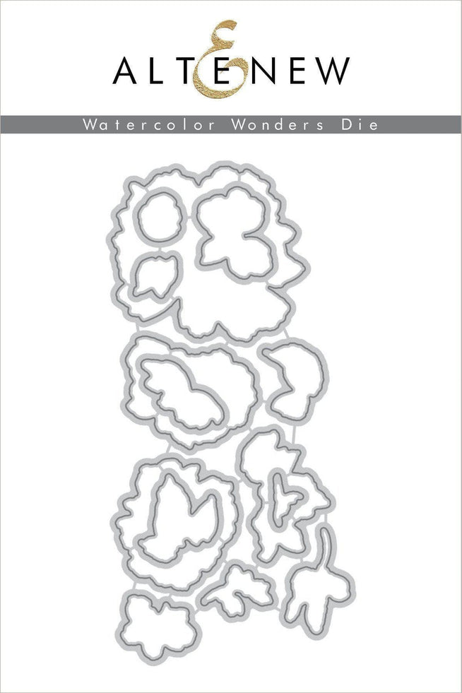 Altenew Stamp & Die Bundle Watercolor Wonders Stamp & Die Bundle