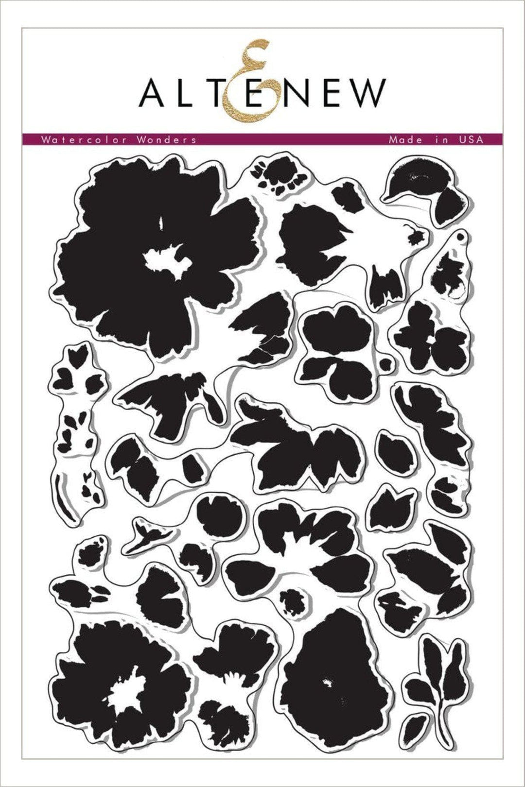 Altenew Stamp & Die Bundle Watercolor Wonders Stamp & Die Bundle