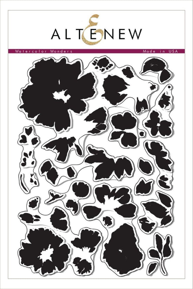 Altenew Stamp & Die Bundle Watercolor Wonders Stamp & Die Bundle