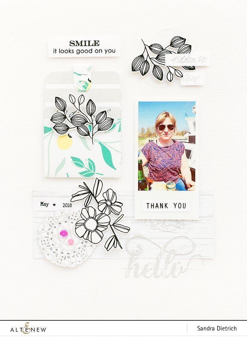 Altenew Stamp & Die Bundle Weekend Doodles Stamp & Die Bundle