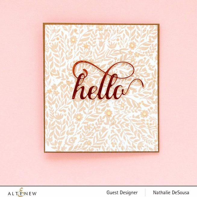Altenew Stamp & Die Bundle Welcome Home Stamp & Die Bundle