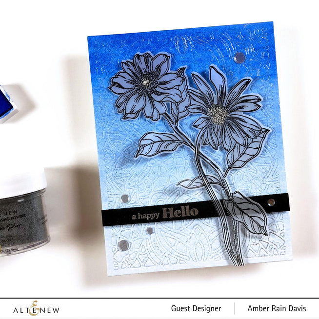 Altenew Stamp & Die Bundle Wild Flora Stamp & Die Bundle