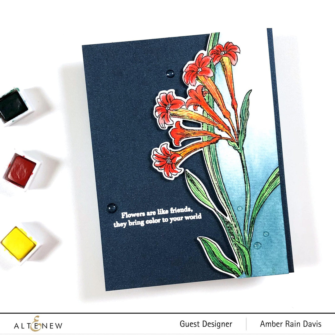 Altenew Stamp & Die Bundle Wild Flora Stamp & Die Bundle