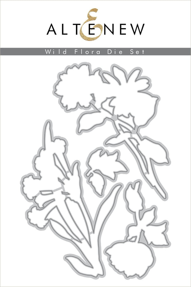 Altenew Stamp & Die Bundle Wild Flora Stamp & Die Bundle