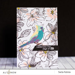 Altenew Stamp & Die Bundle Winter Cardinal Stamp & Die Bundle