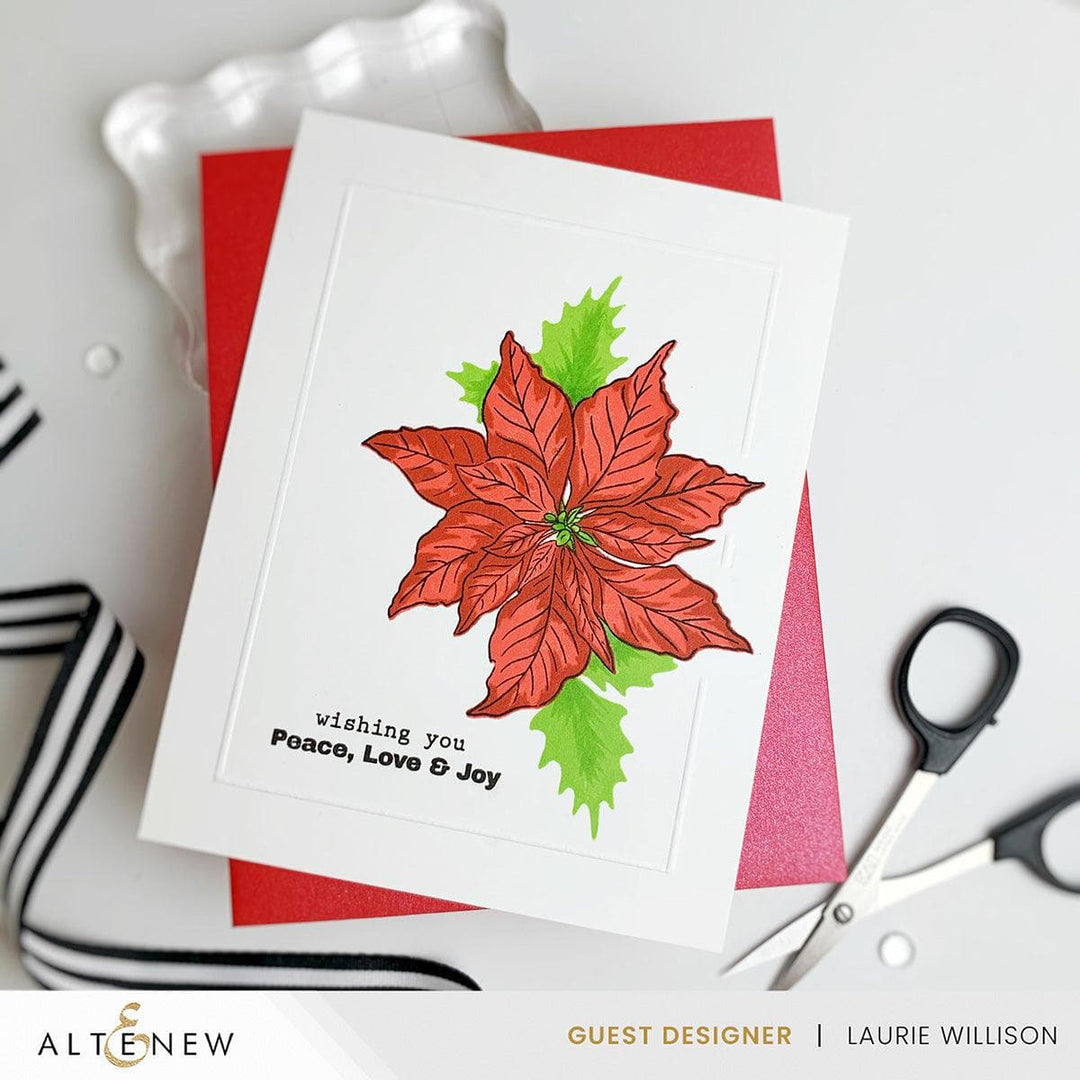 Altenew Stamp & Die Bundle Winter Florals