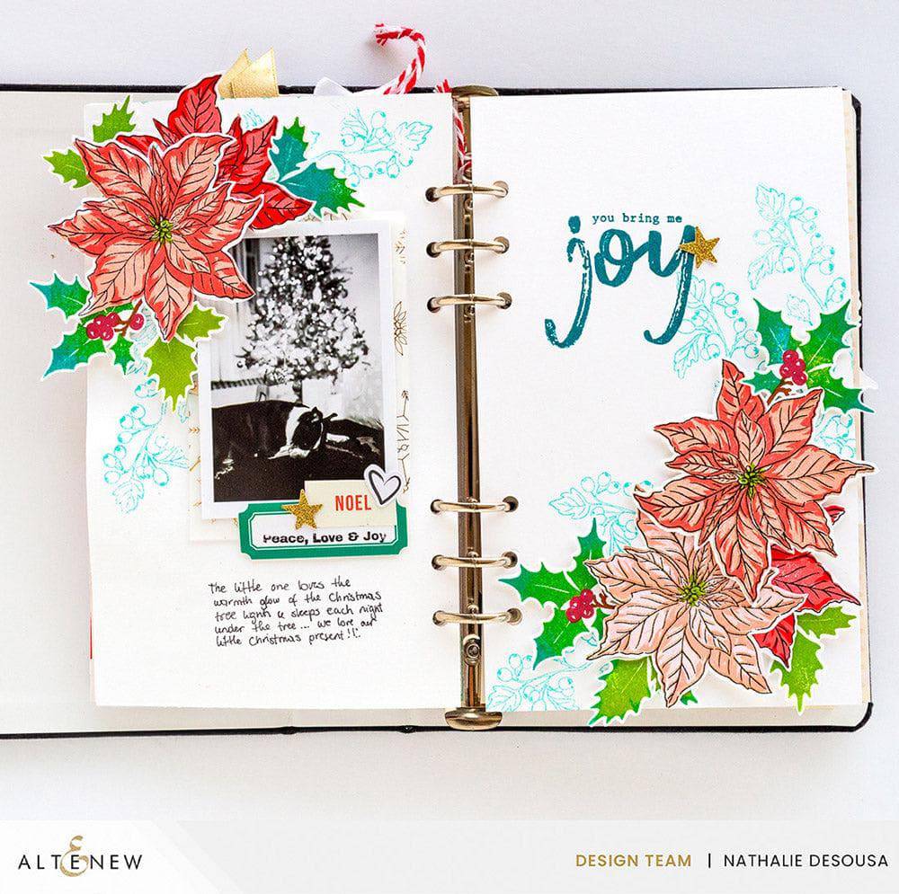 Altenew Stamp & Die Bundle Winter Florals