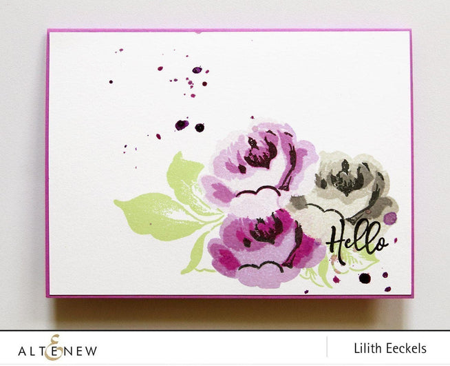 Altenew Stamp & Die Bundle Winter Rose Stamp & Die Bundle