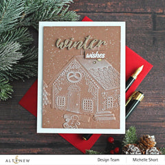 Altenew Stamp & Die Bundle Winter Typography Stamp & Die Bundle
