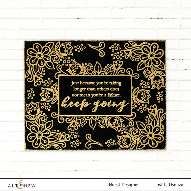 Altenew Stamp & Die Bundle Wonder Clusters Stamp & Die Bundle