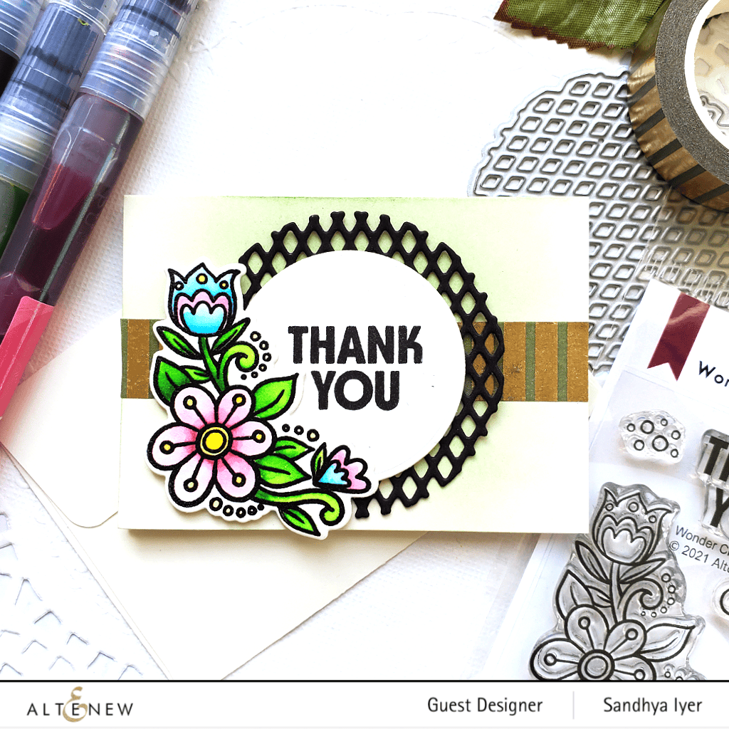 Altenew Stamp & Die Bundle Wonder Clusters Stamp & Die Bundle
