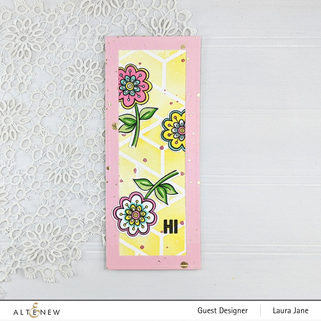 Altenew Stamp & Die Bundle Wonder Flower