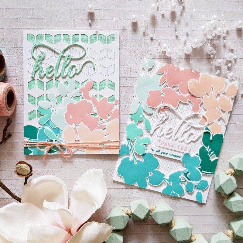 Altenew Stamp & Die Bundle A Study in Watercolor Stamp & Die Bundle