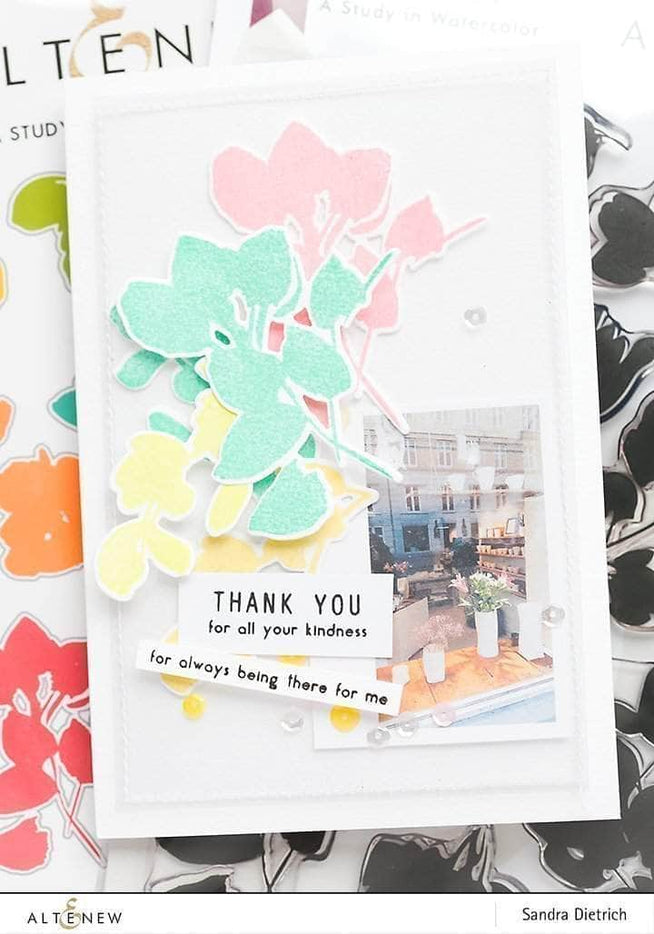 Altenew Stamp & Die Bundle A Study in Watercolor Stamp & Die Bundle