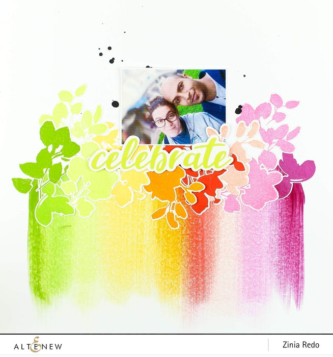 Altenew Stamp & Die Bundle A Study in Watercolor Stamp & Die Bundle
