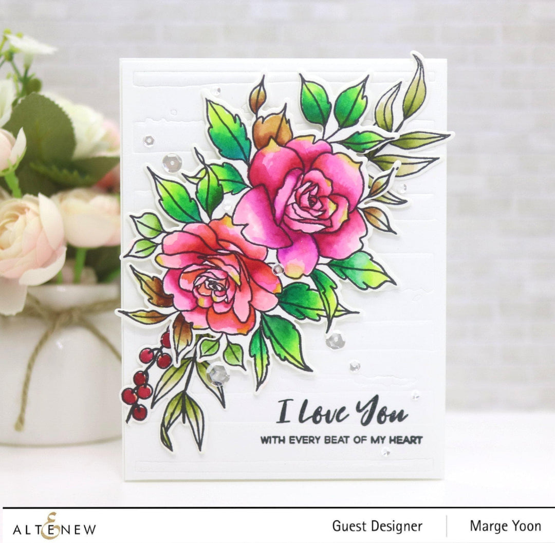 Altenew Stamp & Die Bundle A Welcome Reverie Coordinating Stamp & Die Bundle