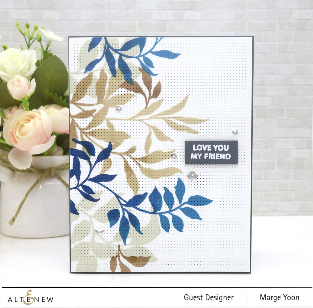 Altenew Stamp & Die Bundle A Welcome Reverie Coordinating Stamp & Die Bundle