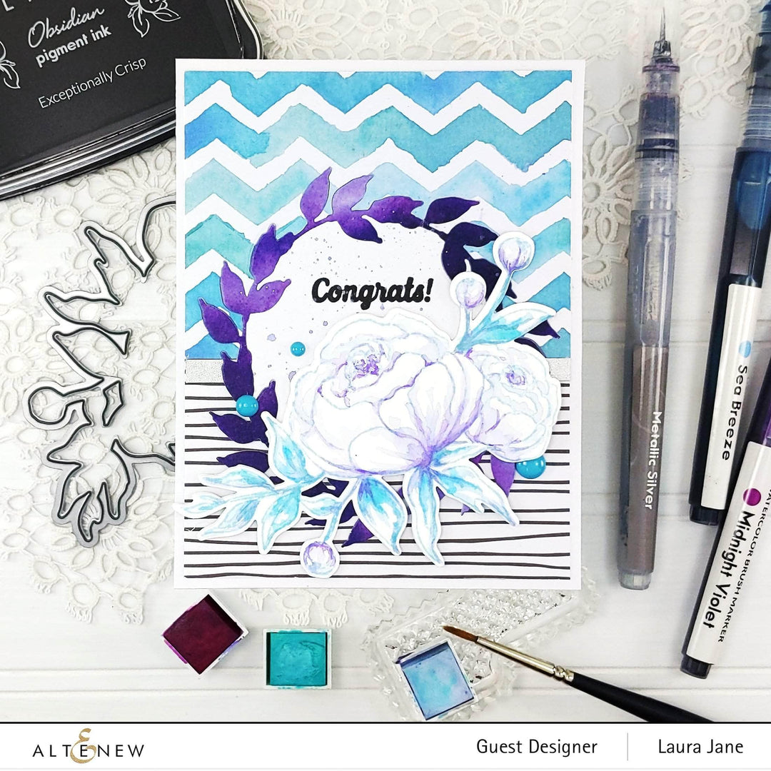 Altenew Stamp & Die Bundle October 2019 Coordinating Stamp & Die Bundle
