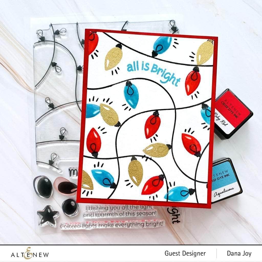 Altenew Stamp & Die Bundle All Is Bright Stamp & Die Bundle