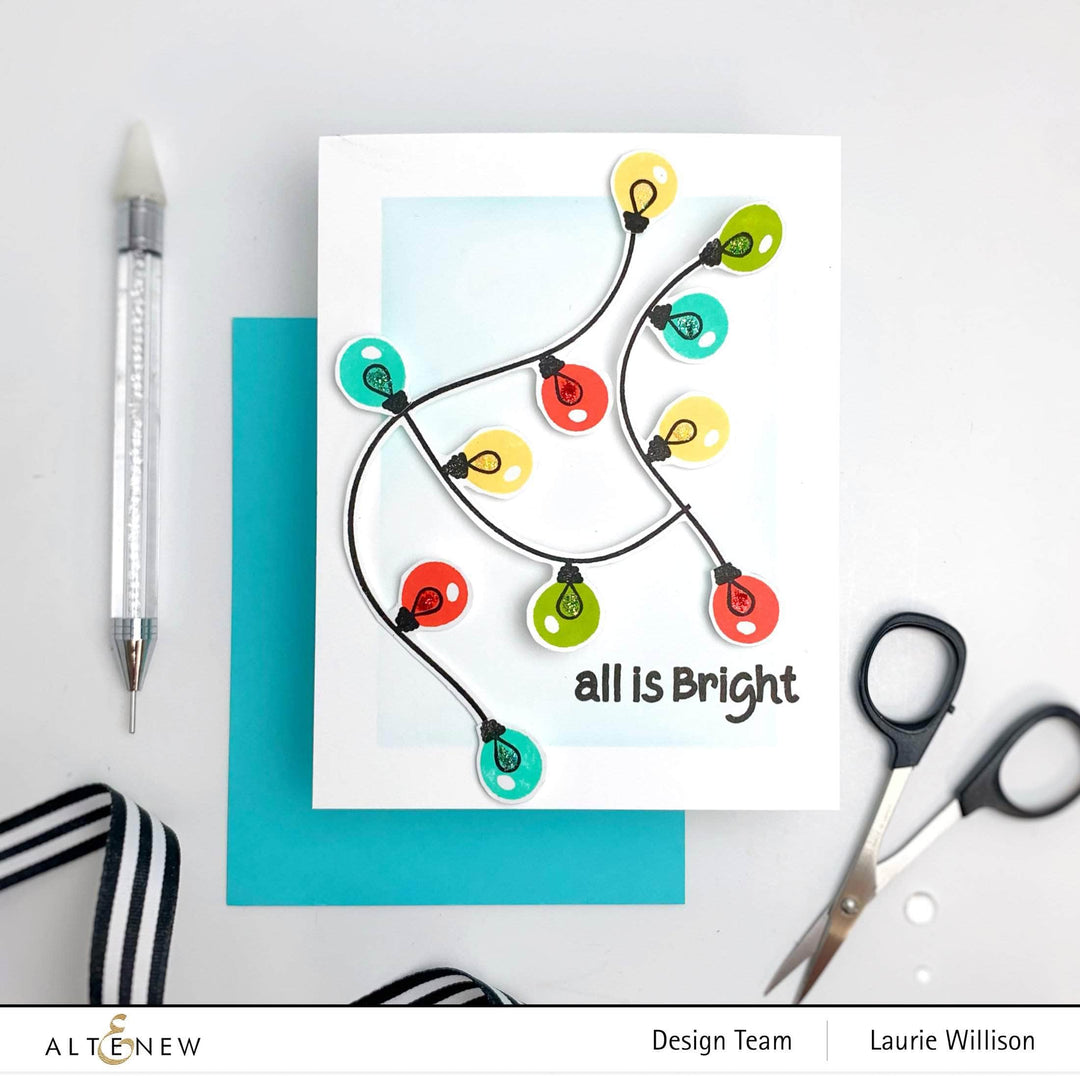 Altenew Stamp & Die Bundle All Is Bright Stamp & Die Bundle