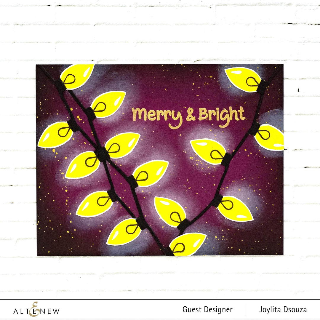 Altenew Stamp & Die Bundle All Is Bright Stamp & Die Bundle
