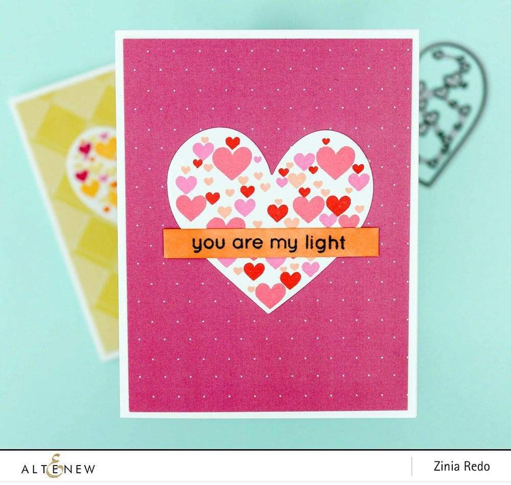 Altenew Stamp & Die Bundle All the Hearts Stamp & Die Bundle