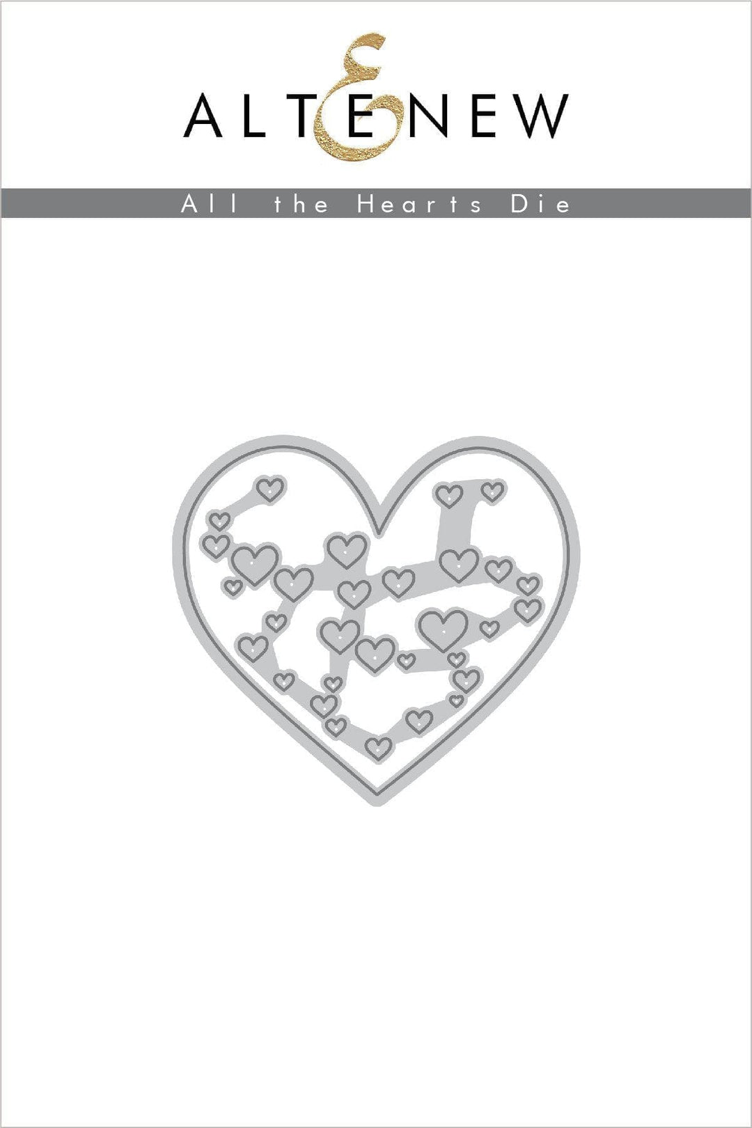 Altenew Stamp & Die Bundle All the Hearts Stamp & Die Bundle