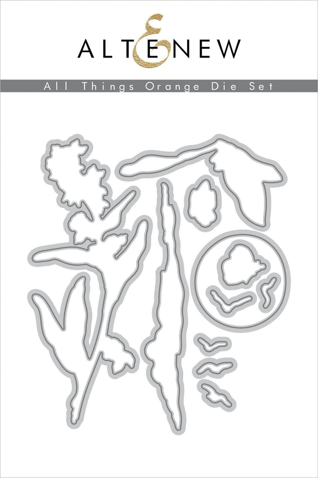 Altenew Stamp & Die Bundle All Things Orange Stamp & Die Bundle