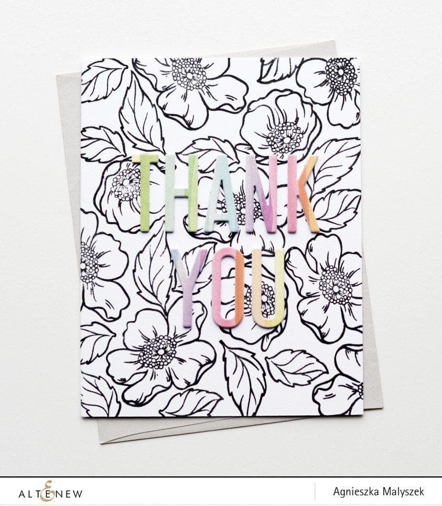 Altenew Stamp & Die Bundle Always There Stamp & Die Bundle