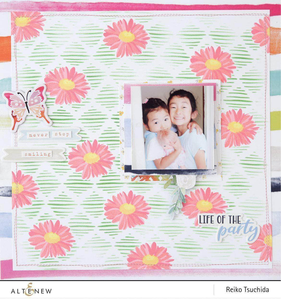 Retired - Beloved Daisy Stamp & Die Bundle - Altenew