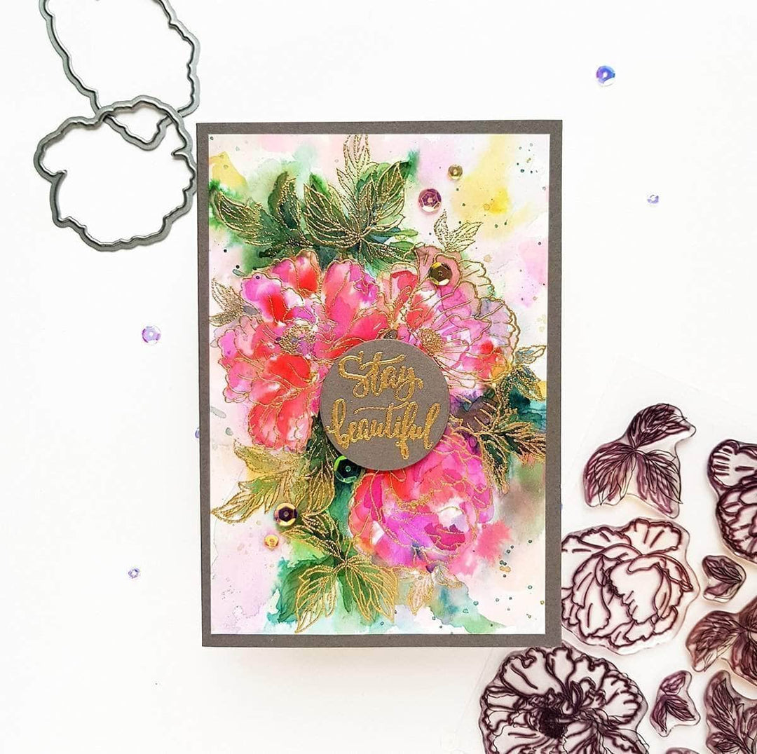 Altenew Stamp & Die Bundle Z - Better Together Coordinating Stamp & Die Bundle