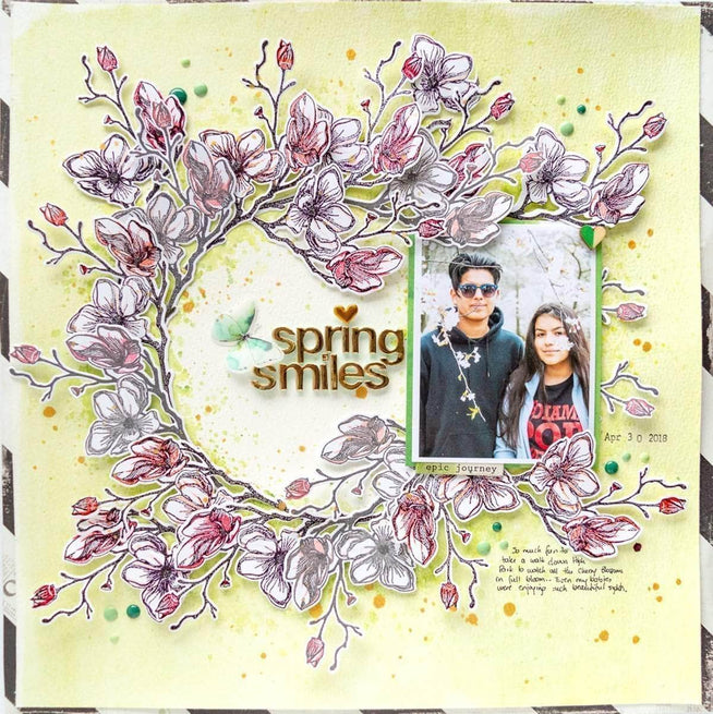 Altenew Stamp & Die Bundle Z - Better Together Coordinating Stamp & Die Bundle