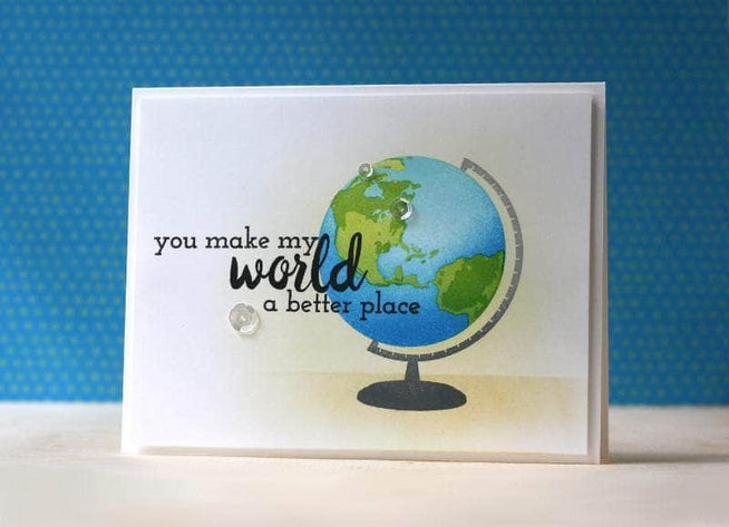 Altenew Stamp & Die Bundle Z - Big World Stamp & Die Bundle