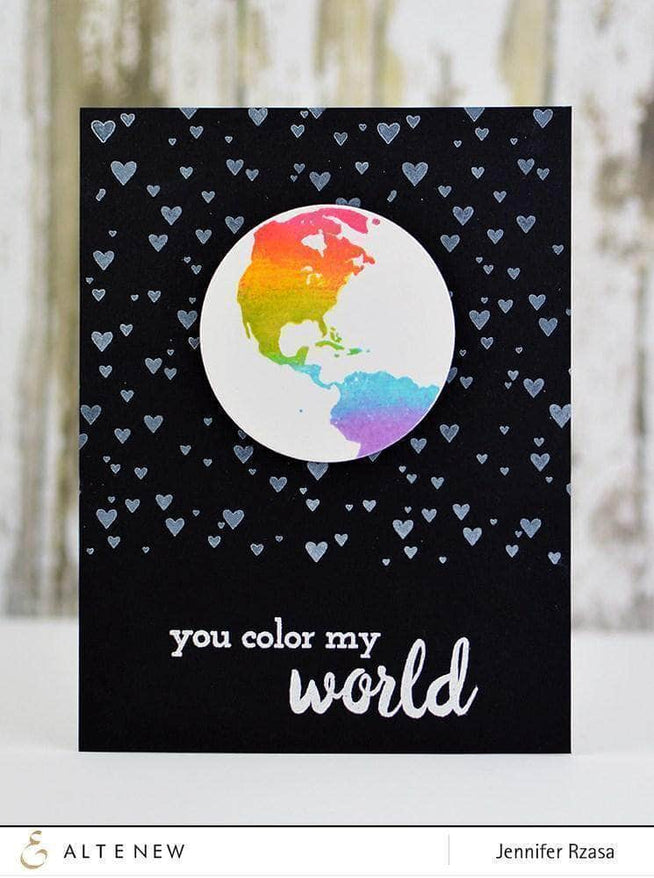 Altenew Stamp & Die Bundle Z - Big World Stamp & Die Bundle