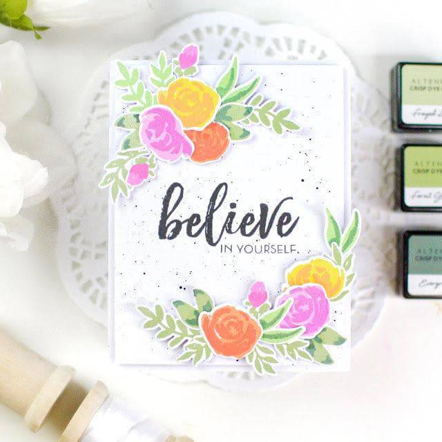Altenew Stamp & Die Bundle Blissful Beginnings Coordinating Stamp & Die Bundle