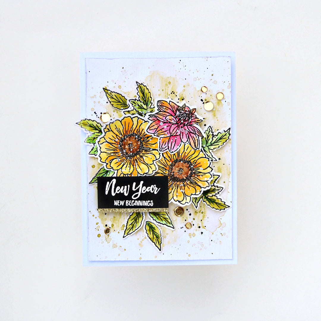 Altenew Stamp & Die Bundle Blissful Beginnings Coordinating Stamp & Die Bundle