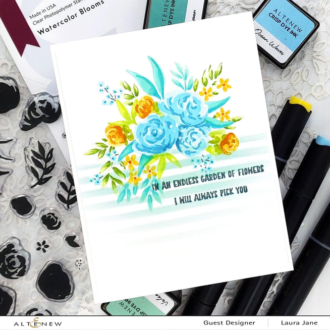 Altenew Stamp & Die Bundle Blissful Beginnings Coordinating Stamp & Die Bundle