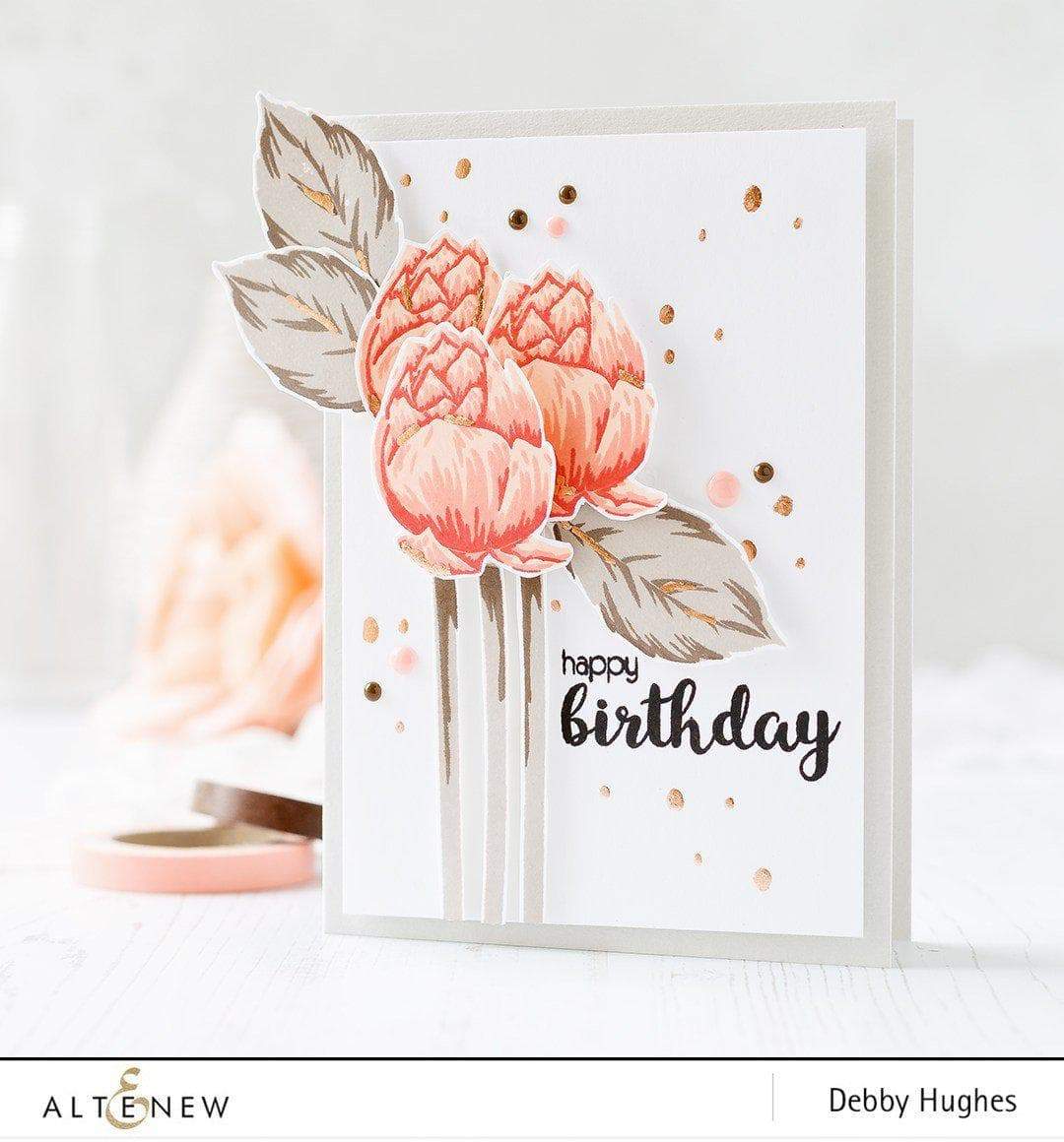 Altenew Stamp & Die Bundle Blissful Bud Stamp & Die Bundle