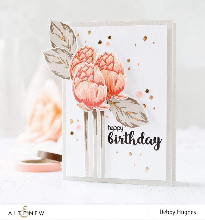 Altenew Stamp & Die Bundle Blissful Bud Stamp & Die Bundle