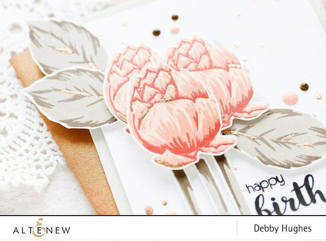 Altenew Stamp & Die Bundle Blissful Bud Stamp & Die Bundle