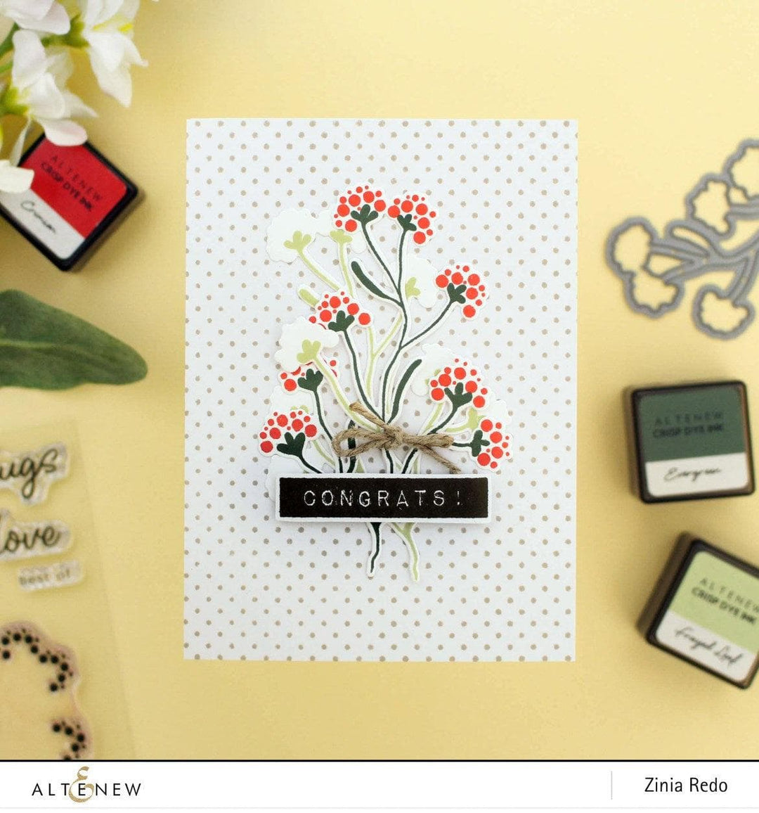 Altenew Stamp & Die Bundle Blooming Branches Stamp & Die Bundle